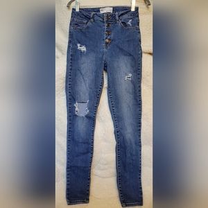 RSQ, 26/3, Manhattan High Rise Jeans, Medium Blue Wash